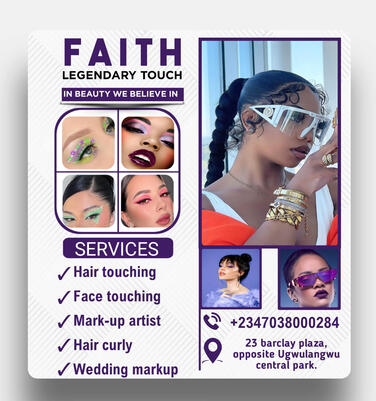 BEAUTY SALONS POSTER